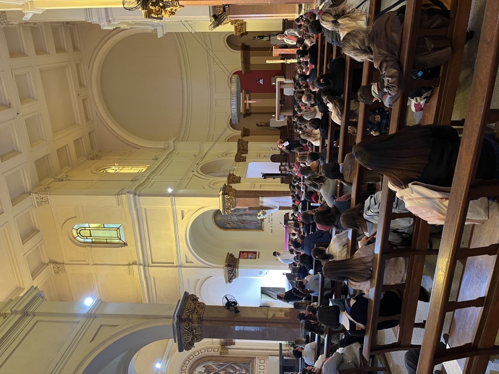 Oración con Primaria en Catedral